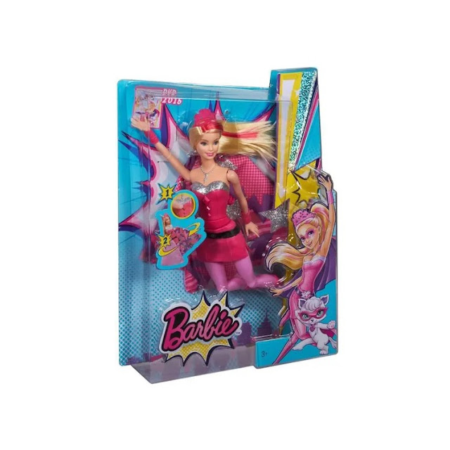 Poupée Barbie Super Princesse : Kara 2en1, en boite.