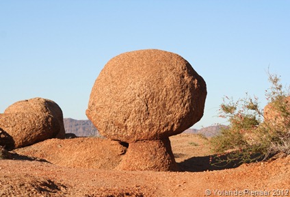 Rock Formations at Augrabies Falls