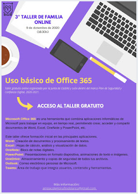 3º taller, uso básico Microsoft Office 365