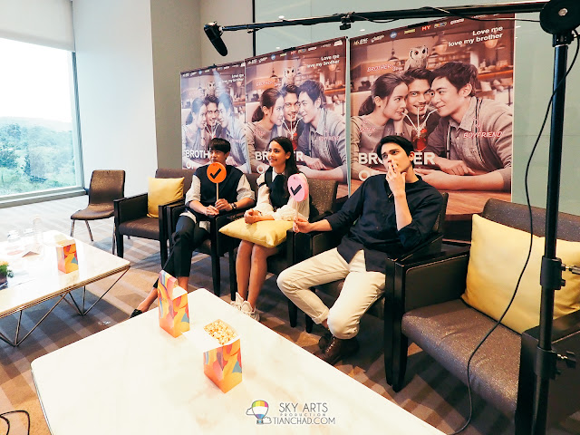 Brother Of The Year in Malaysia Press Conference #BrotherOfTheYearinMY #BrotherOfTheYear Nichkhun Sunny Suwanmethanont Urassaya director witthaya