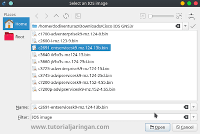 Tutorial Cara Install Cisco IOS Router di GNS3
