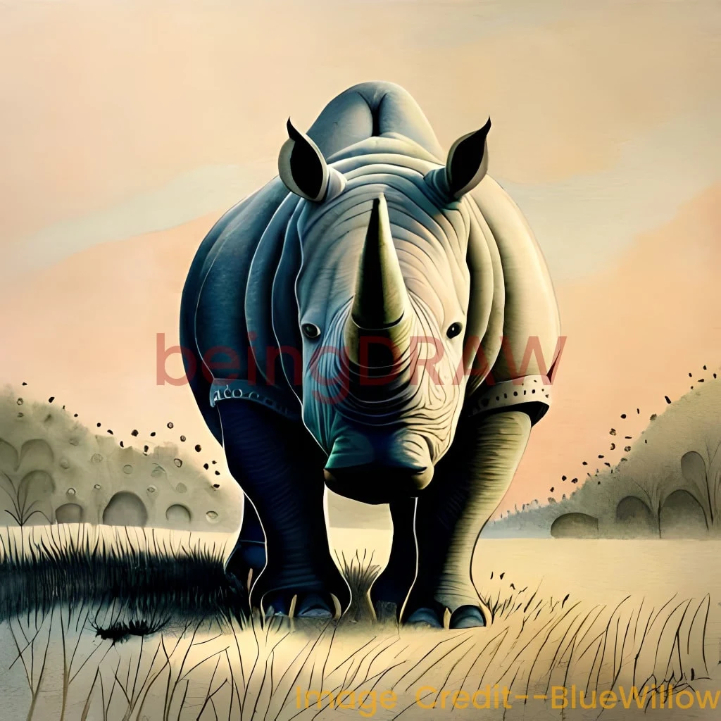 rhino drawing