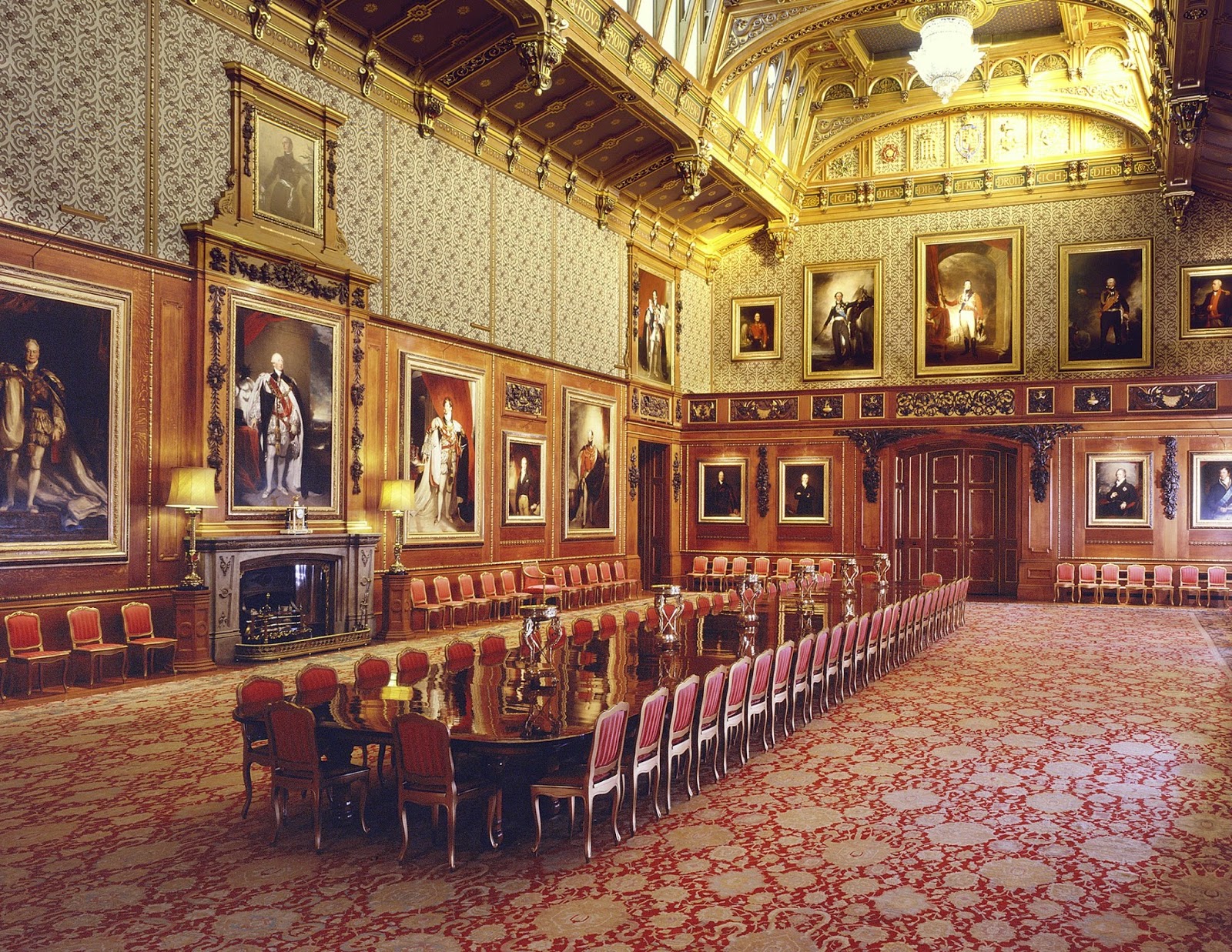 The Waterloo Chamber, Windsor Castle  Photo: Mark Fiennes  Royal Collection Trust © Her Majesty Queen Elizabeth II 2014