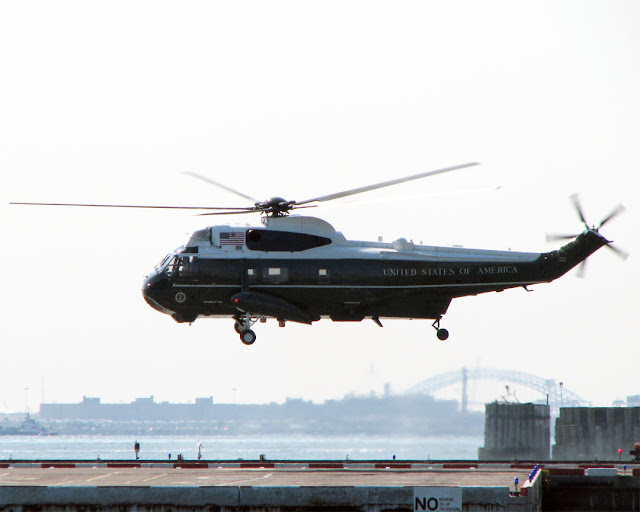 Marine One, Downtown Manhattan Heliport, New York