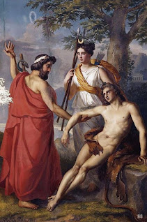 Homossexualidade na Grécia Antiga - Abel de Pujoi: Asclépio ressuscita Hipólito a pedido de Ártemis