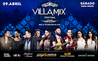 Programação completa shows Villa Mix Festival 2016