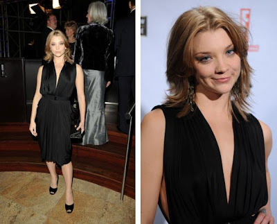 Natalie Dormer She's trying to do the Olsen duck lips