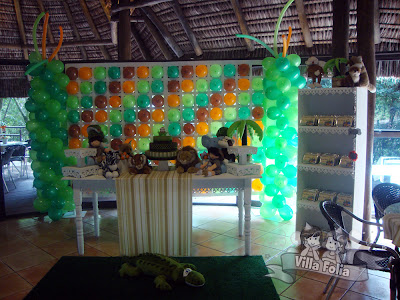 decoração festa infantil, centro de mesa safari, decoração provençal, decoração safari, bichos, leão, elefante, zebra, Londrina e região, villa folia