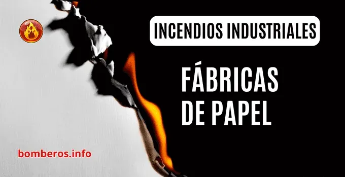 Curso emergencias bomberos incendios en industrial del papel