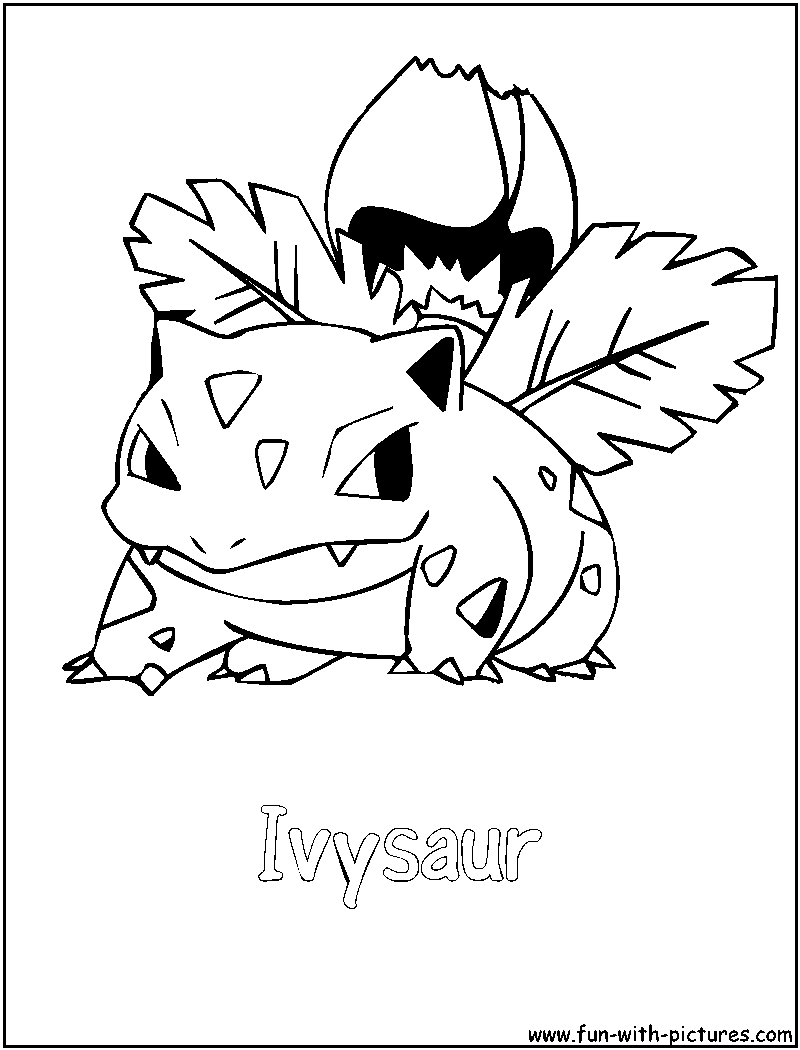 Grass Pokemon Coloring Pages Free Printable Colouring Pages For Kids To Print And Color In