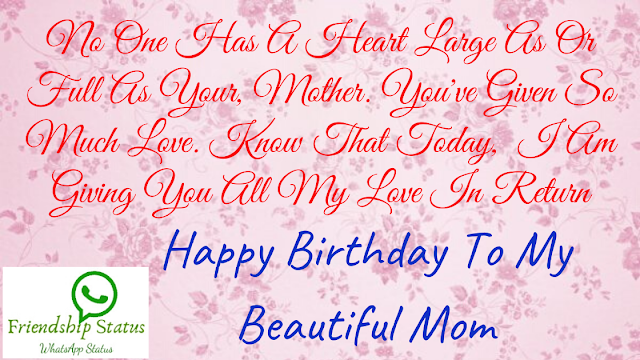 Birthday Wishes for Mother