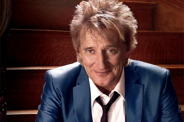 with Rod Stewart is taken