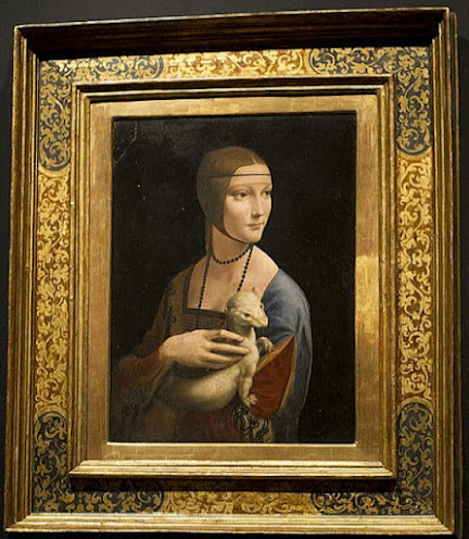 "Dama con l'ermellino" di Leonardo da Vinci