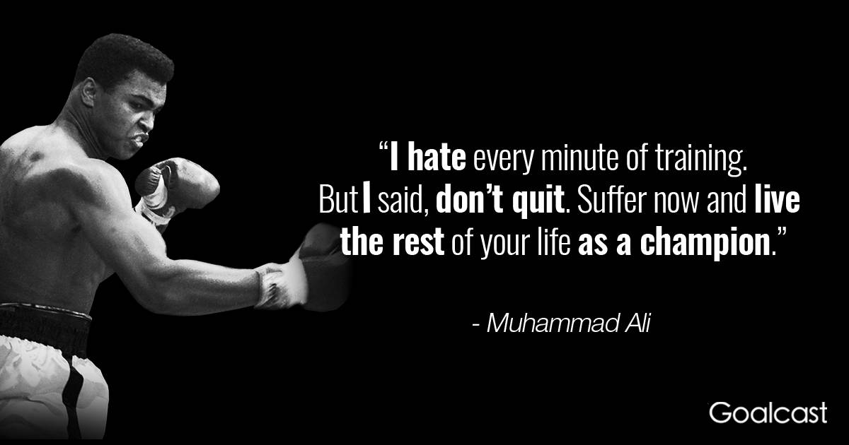 Muhammad Ali Champion quote