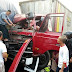 Kecelakaan Beruntun 2 Truk, 1 Mobil dan 1 Motor, Sopir Terjepit, Kecelakaan di Sukabumi
