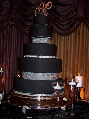 What A Wedding blog Black Bling