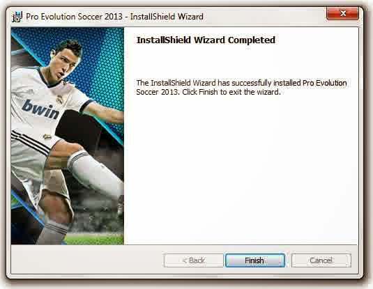 proses install pes 2013