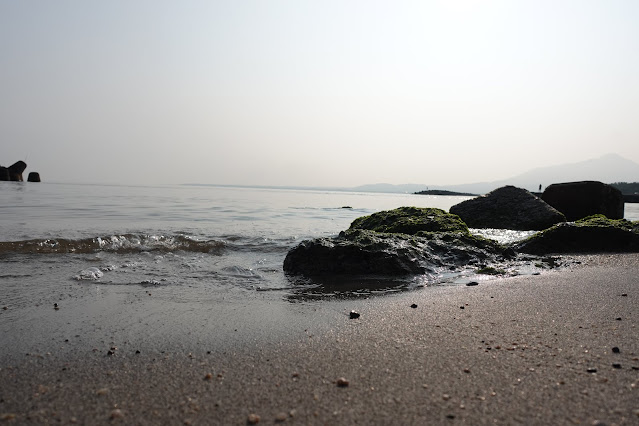 鳥取県の日吉津の砂浜