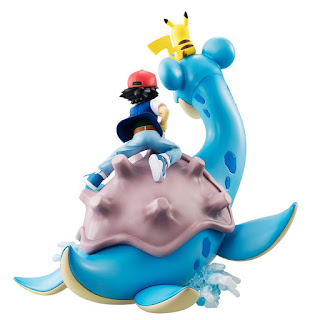 G.E.M. series Satoshi, Lapras y Pikachu de Pokémon - Megahouse