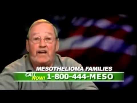 mesothelioma commercial guy name