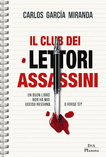 La copertina del libro thriller Il club dei lettori assassini