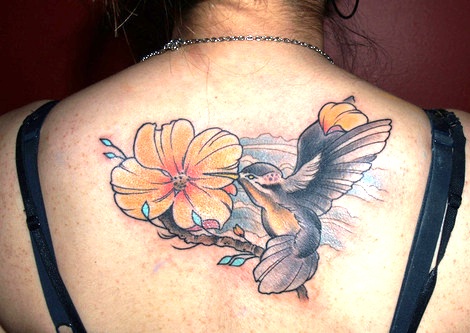 Koleksi Tato  Tato  Bunga Dan  Burung 