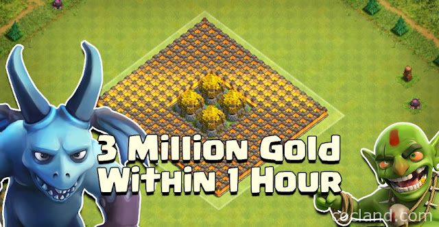 cara farming 3 Million Gold dalam 1 jam