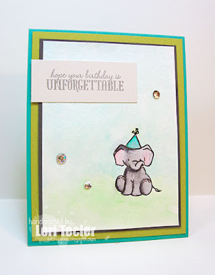 Unforgettable Birthday card-designed by Lori Tecler/Inking Aloud-stamps from WPlus9