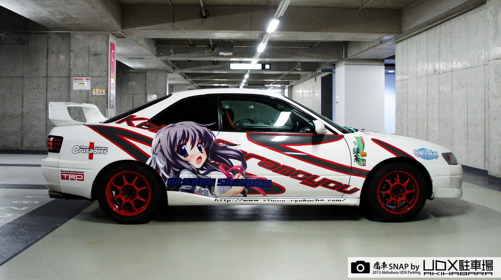 痛車 痛単車 カスタムバイク紹介 秋葉原udx駐車場ブログ 秋葉原udx駐車場 痛車snap No 986jack 恋空レビンさん 千葉県 恋色空模様 内海静奈 加納佳代子仕様 Toyota Ae111カローラレビン