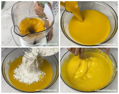 Langkah Membuat Kue Lumpur Labu Kuning | Resep Neti