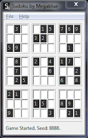 Sudoku by megablue v0.2 screen capture