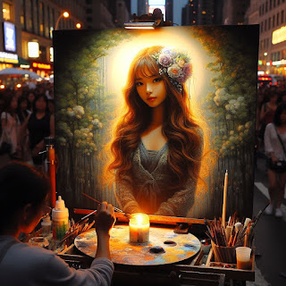 candle paint