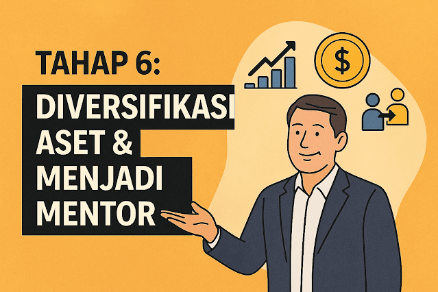 Rahasia Kaya Sejati: Diversifikasi Aset & Jadi Mentor — Langkah Ke-6 Menuju Bisnis Milyaran!
