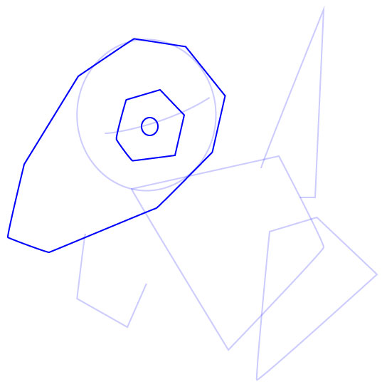 Cara Mudah Menggambar Porygon2 Dari