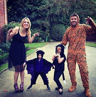 Michael Carrick Family Costume 