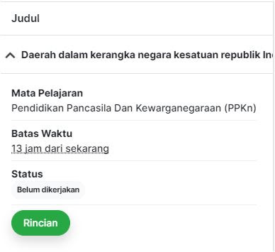 Panduan Mengerjakan Tugas Daring Dan Mengikuti Ujian Pada Aplikasi Indoprima Bagi Siswa