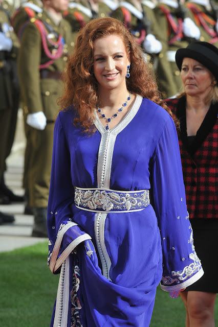 takchita de lalla salma 2013 maroc Son Altesse Royale la Princesse Lalla Salma à Luxembourg au mariage du Prince Guillaume 