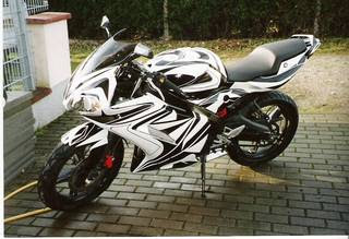 2009 Yamaha TZR 500cc Modify