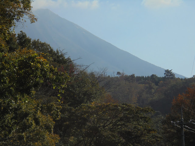 大山の稜線が美しいです