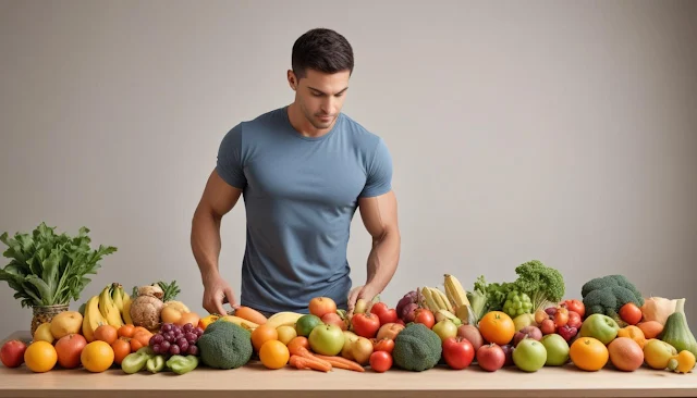 Person practicing mindful eating, savoring each bite of a nutritious meal