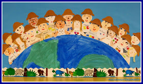 photo of: Kindergarten Safari Bulletin Board RoundUP via RainbowsWithinReach