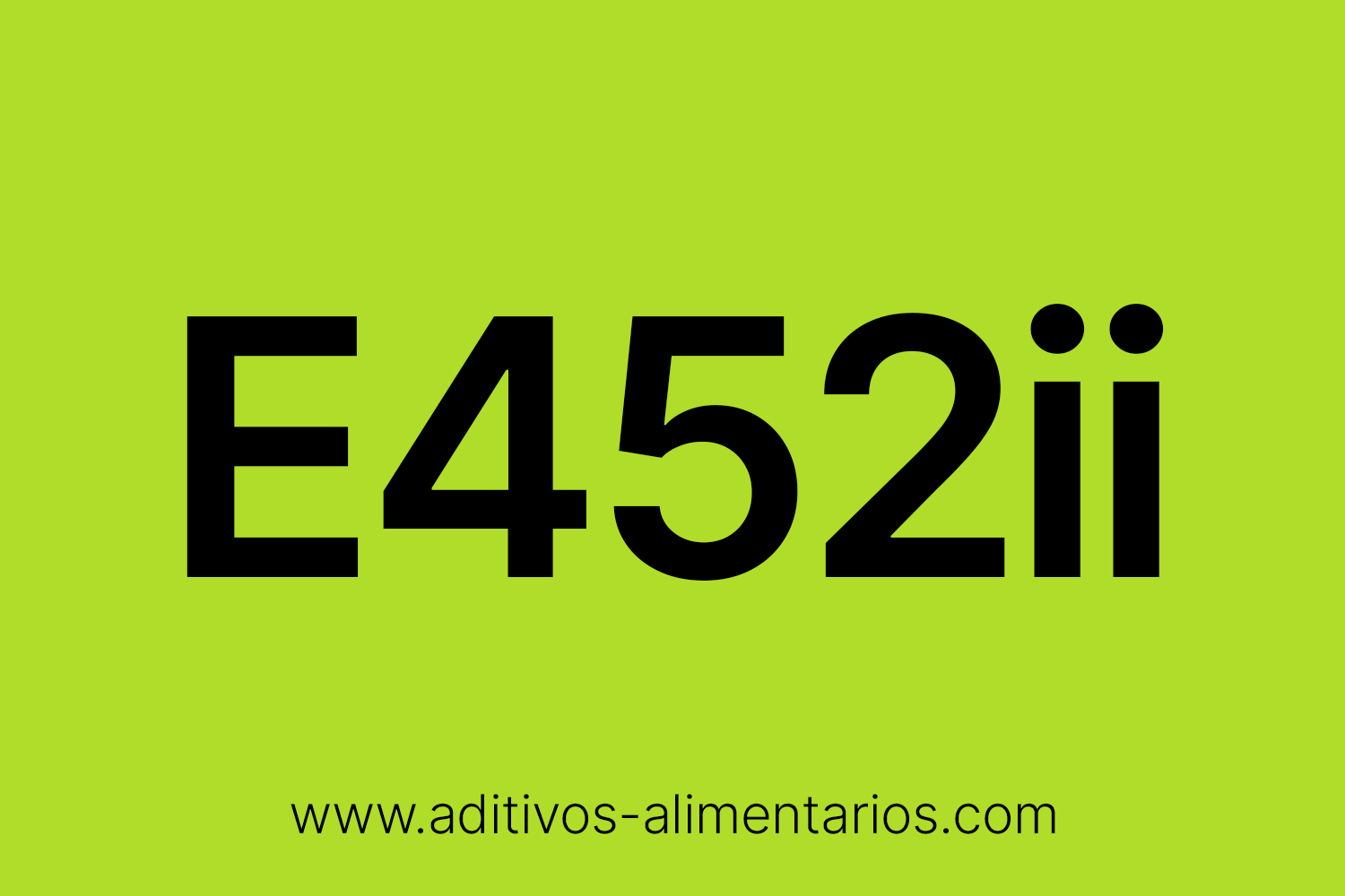 Aditivo Alimentario - E452ii - Polifosfato Potásico