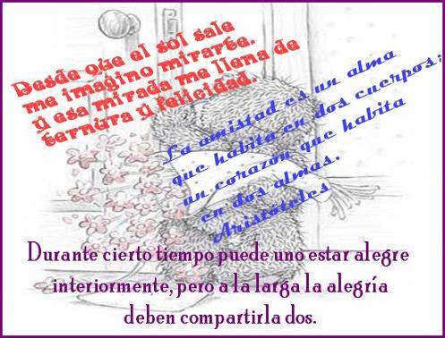 amor frases. mensajes de amistad y amor