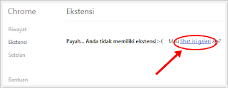 lihat isi galeri,galeri,google chrome,galeri chrome,pegaya google chrome