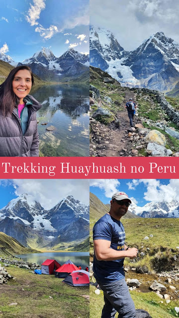 Trekking Huayhuash no Peru