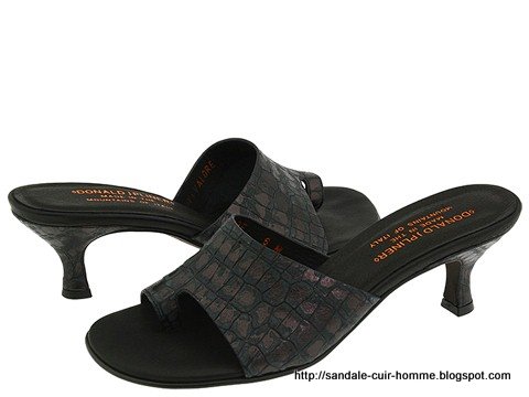 Sandale cuir homme:homme-676335