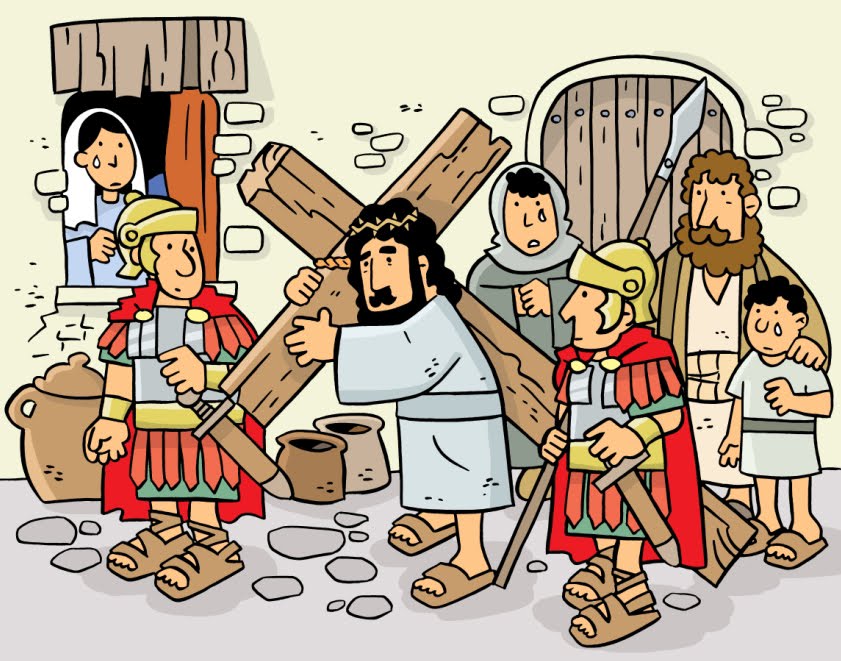 jesus on the cross coloring page. Then the soldiers led Jesus