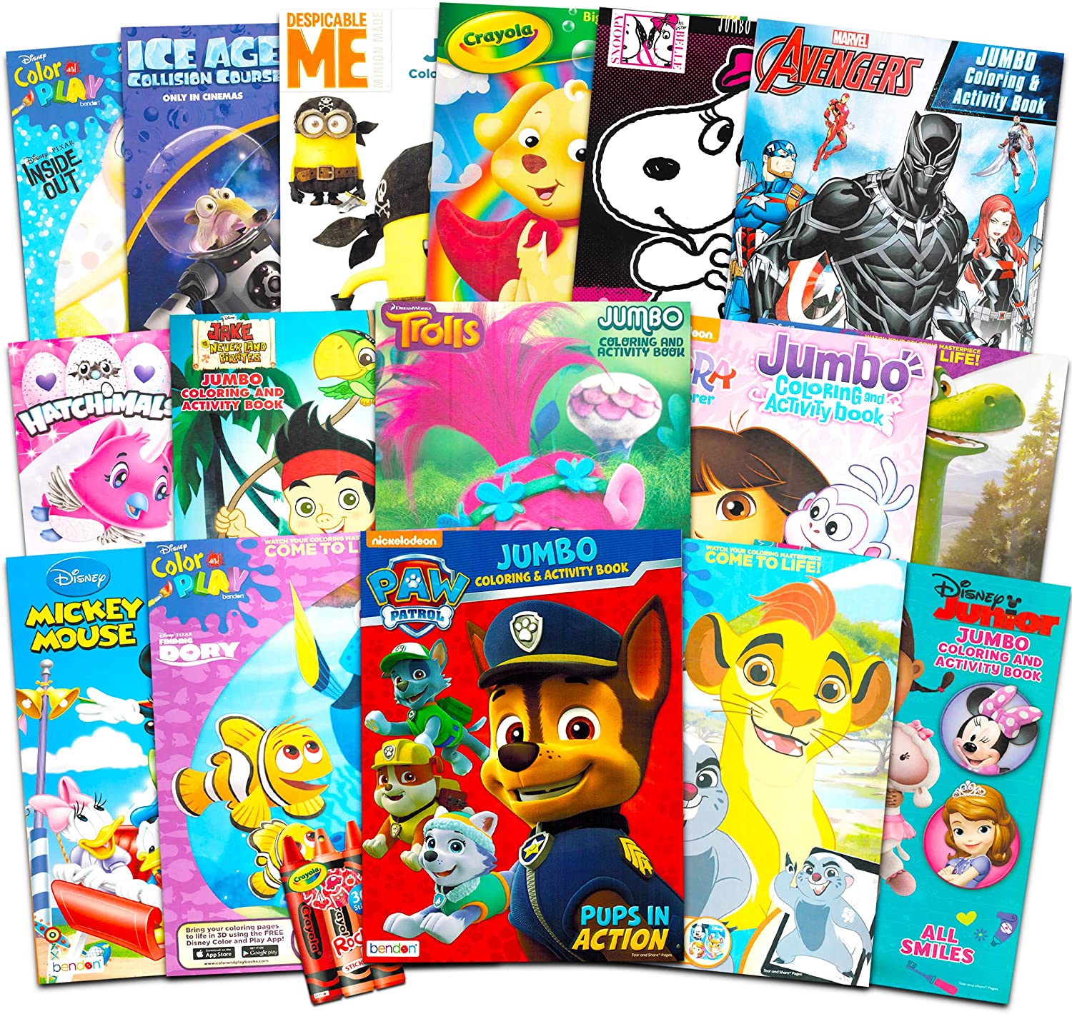 16 Bulk Coloring Books For Kids Ages 4