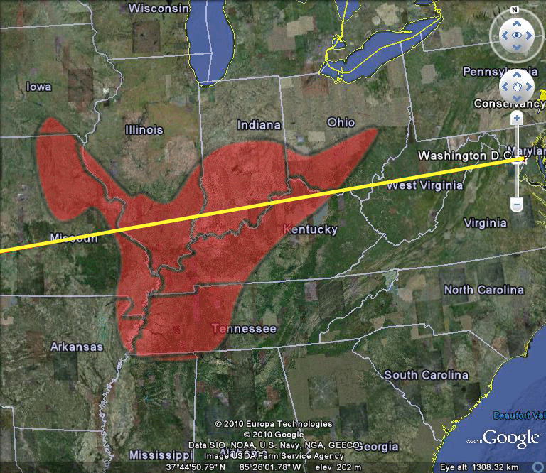 NEW MADRID FAULT Line Predictions 2011