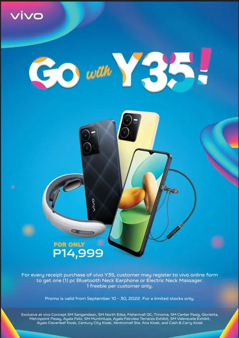 Ready, Get Set, Go with vivo Y35! Be #QuickAsAFlash and Get Exciting Freebies Now!